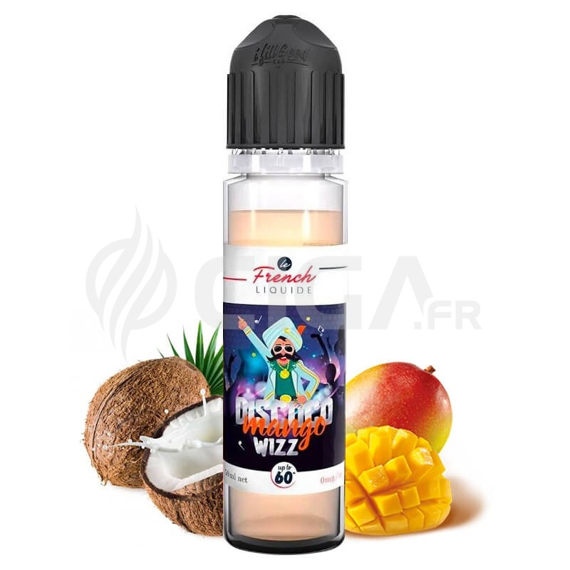 Disco Mango Wizz 50ml - Le French Liquide Disco Mango Wizz 50ml - Le French Liquide