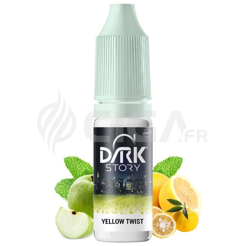 E-liquide Yellow Twist de Dark Story de Alfaliquid. E-liquide Yellow Twist de Dark Story de Alfaliquid.