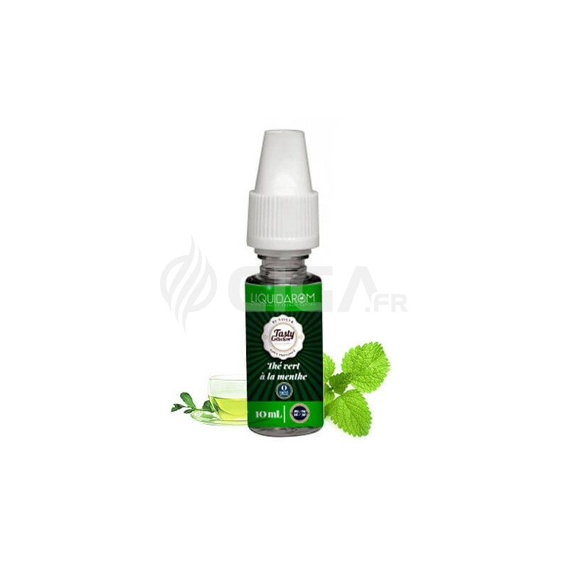 E-liquide Thé Vert à la Menthe de Tasty Collection de Liquidarom. E-liquide Thé Vert à la Menthe de Tasty Collection de Liquidarom.