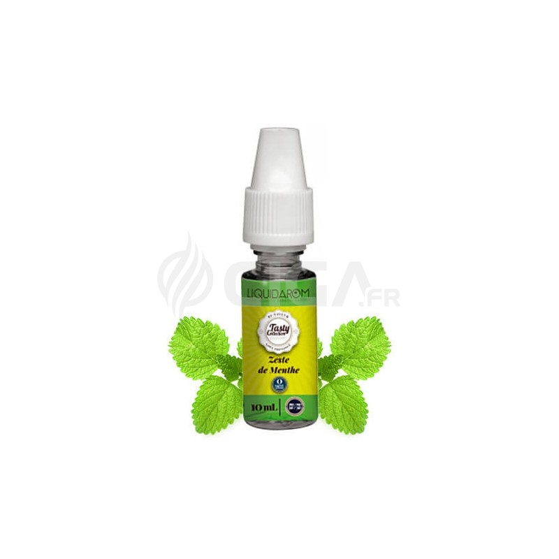 E-liquide Zeste de Menthe de Tasty Collection de Liquidarom. E-liquide Zeste de Menthe de Tasty Collection de Liquidarom.