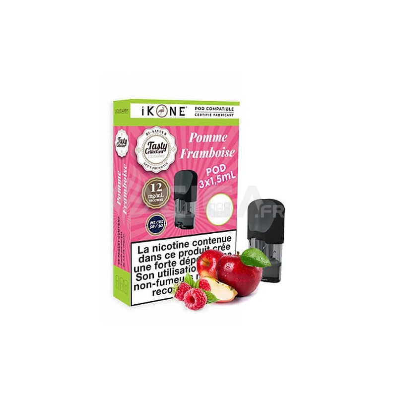 Pod Pomme Framboise pour le kit Wyve de Liquidarom. Pod Pomme Framboise pour le kit Wyve de Liquidarom.