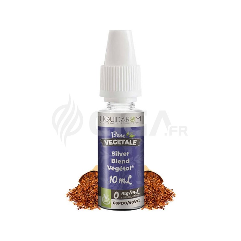 E-liquide Silver Blend Végétol de Liquidarom Base Végétale. E-liquide Silver Blend Végétol de Liquidarom Base Végétale.