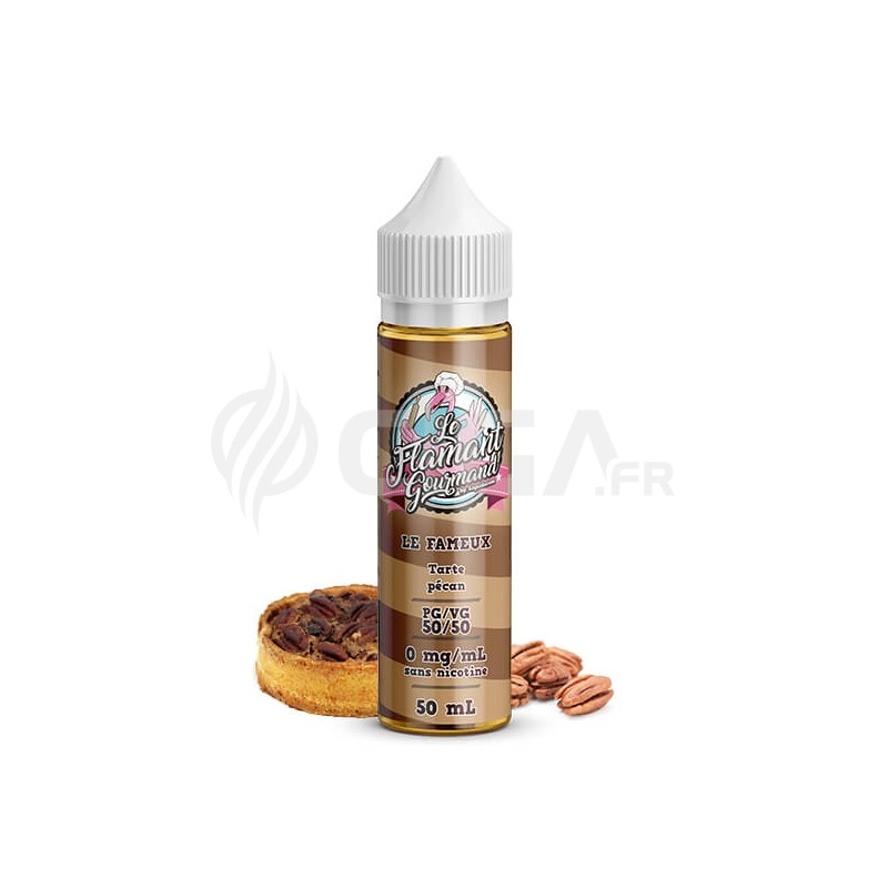 E-liquide Le fameux 50ml de Le Flamant Gourmand de Liquidarom E-liquide Le fameux 50ml de Le Flamant Gourmand de Liquidarom