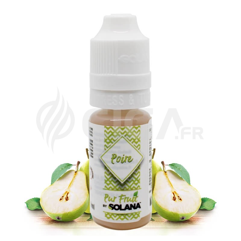 E-liquide Poire Pur Fruit de Solana. E-liquide Poire Pur Fruit de Solana.