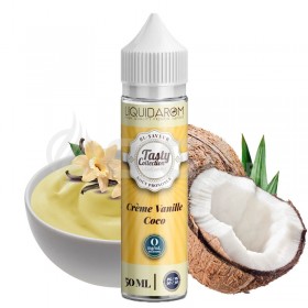 Crème Vanille Coco 50ml - Tasty Collection de Liquidarom