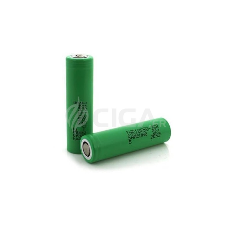 Accu Samsung INR 18650 25R - 2500mah Accu Samsung INR 18650 25R - 2500mah