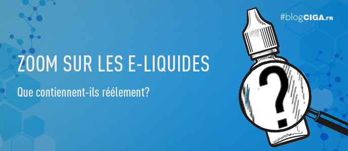 Quelle est la composition d’un e-liquide de cigarette électronique ? Quelle est la composition d’un e-liquide de cigarette électronique ?