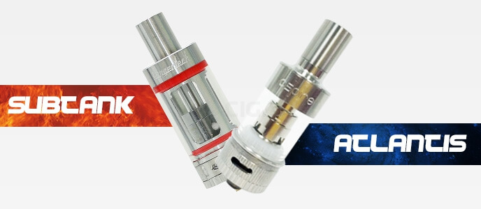Subtank de Kanger et Atlantis d’Aspire : la révolution en marche Subtank de Kanger et Atlantis d’Aspire : la révolution en marche